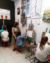 Clase de pintura